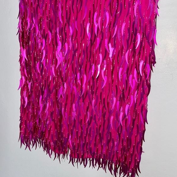 A.J. Bari vintage beaded party dress - Picture 3 of 8